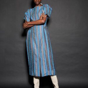 NWT small DIVKA 2024 collection dress. A Line Front Slit Dress. Retail $950